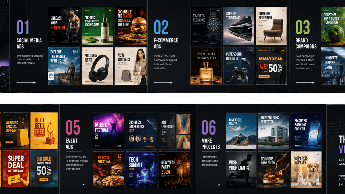 Creative Ad Case Studies & Graphic Design Portfolio